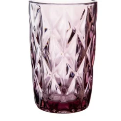 Vaso Alto Diamonds Purple 370cc