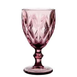 Copa Vino Diamonds Purple 340cc