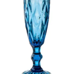 Copa Flauta Diamonds Blue 180cc