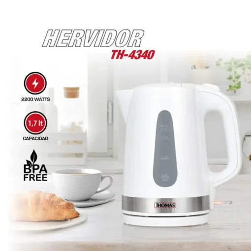 Hervidor 1.7 Litros THOMAS 4340 - Imagen 2