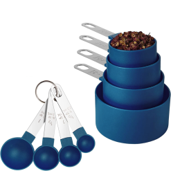 Set 8 Piezas Tazas y Cucharas Medidoras FTA