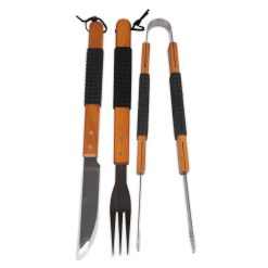 Set Parrillero Brasas 3 piezas