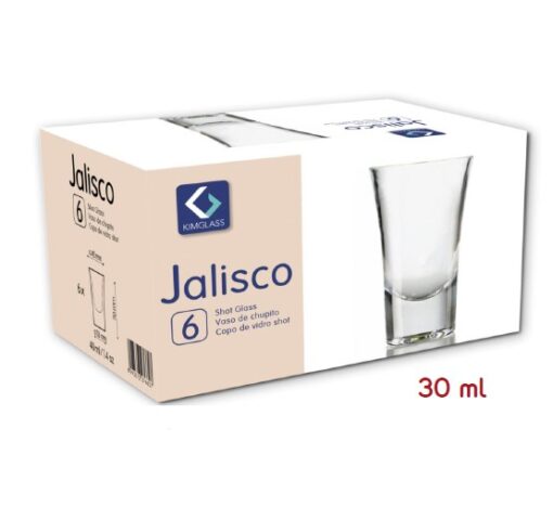 Set 6 Vasos Shot 40ml Jalisco - Imagen 2
