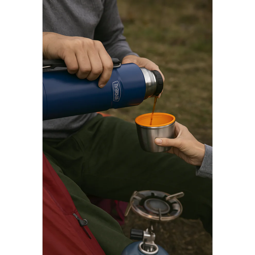 TERMO LIQUIDO ACERO INOX KING 1,2L Thermos - Imagen 2