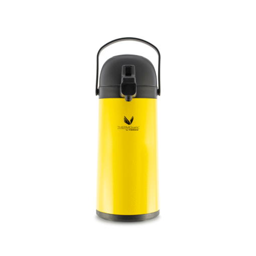 Termo Sifón Acero Inox/Vidrio 1.9LT Amarillo (Thermos)