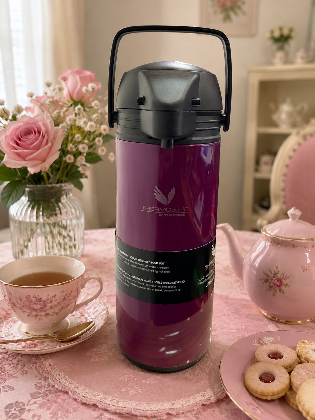 Termo Café Sifón 1.9LT Burdeo Thermos