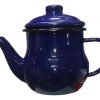 Tetera de Té Enlozada Azul 0.5L