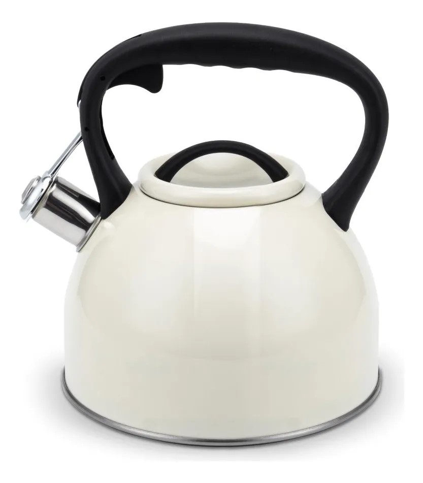 Tetera Acero Inox. Minerva 3L Marfil Doral