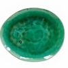 Plato Pan forma gota Verde Menta