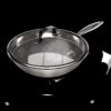 Wok Honey Comb 30cm con tapa Wens